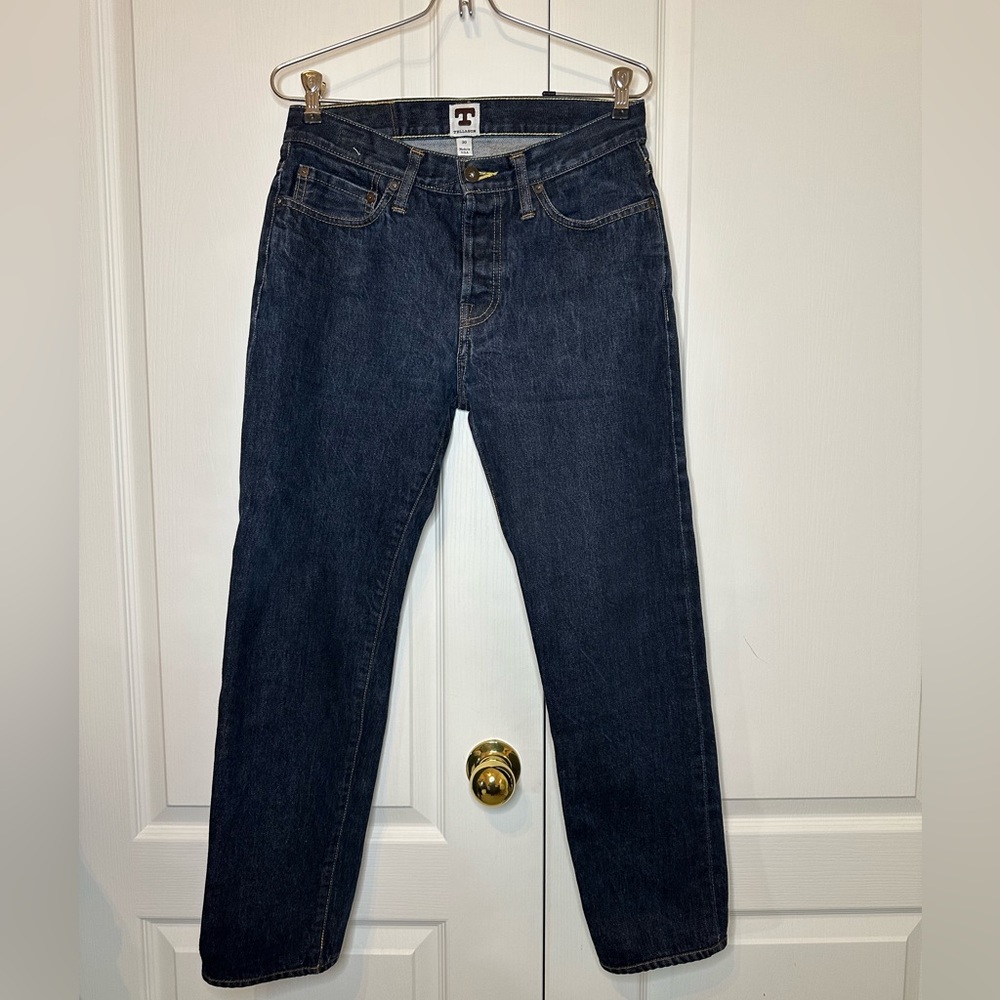 Tellason Elgin Mid Rise Slim Tapered Selvedge Jeans